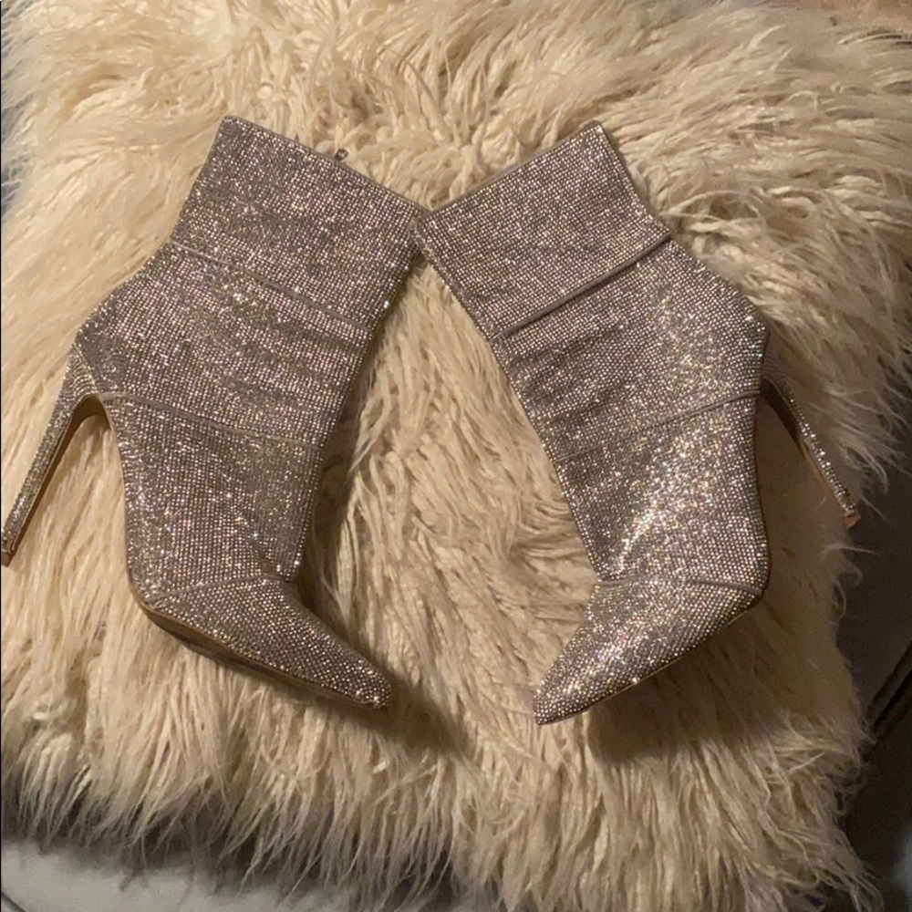 Rhinestone boots